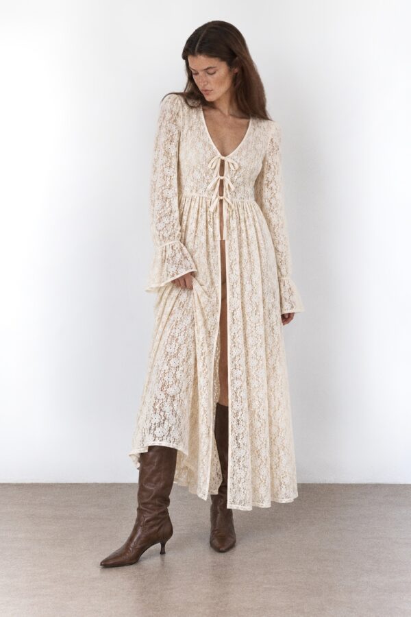 Amina Dress -Ivory Lace