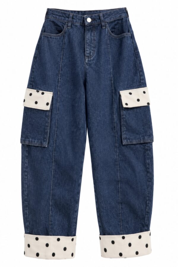 Keyla Pants – Dotted Denim